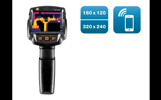 Testo 868s termocámara con app HVAC dedicada