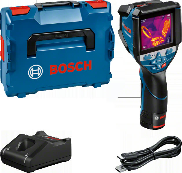 Bosch GTC 600 C termocámara profesional con pantalla LCD 3,5 pulgadas