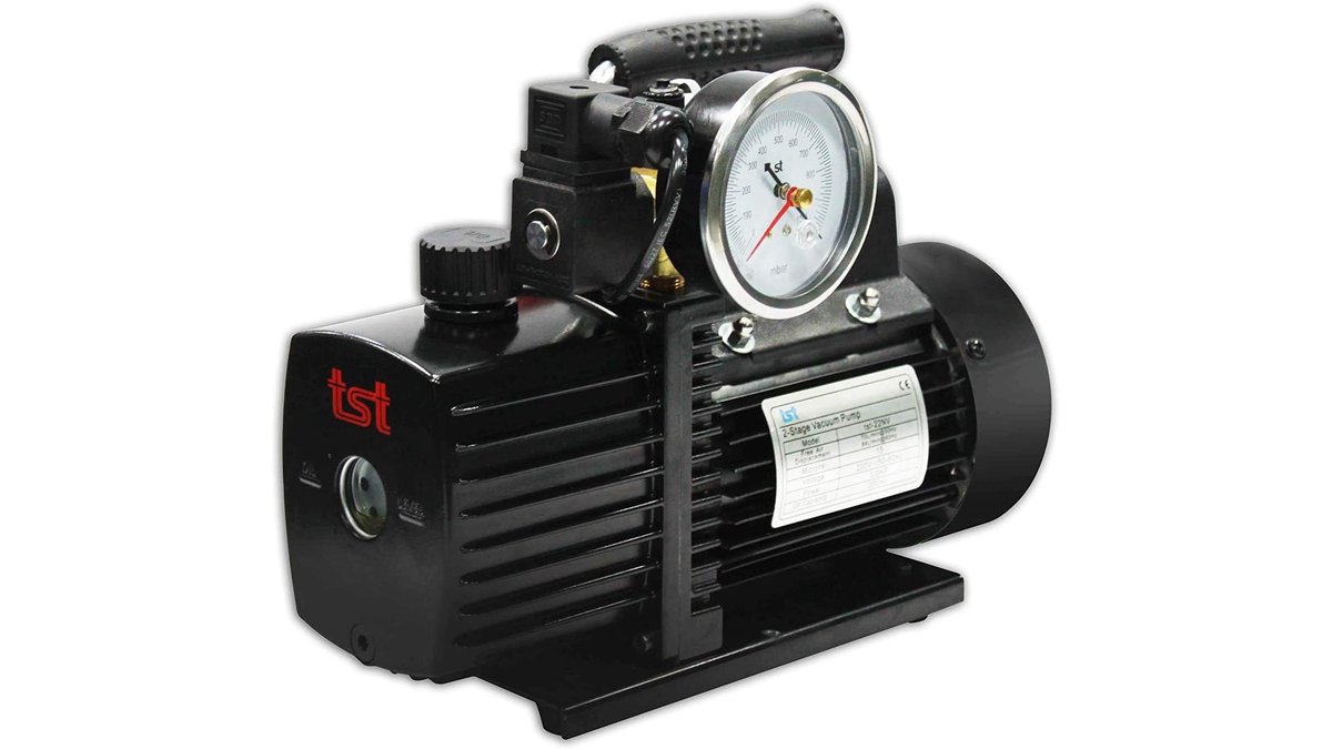 GASMOBE TST-22NV bomba de vacío 2 etapas modelo económico sin certificación A2L