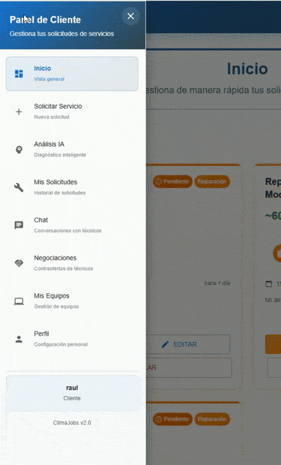 Autodiagnóstico IA aire acondicionado Barcelona - ClimaJobs
